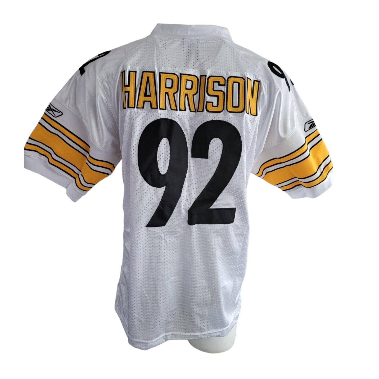 Pittsburgh Steelers #92 Harrison NFL Jersey - Men's Size 50-USASTARFASHION