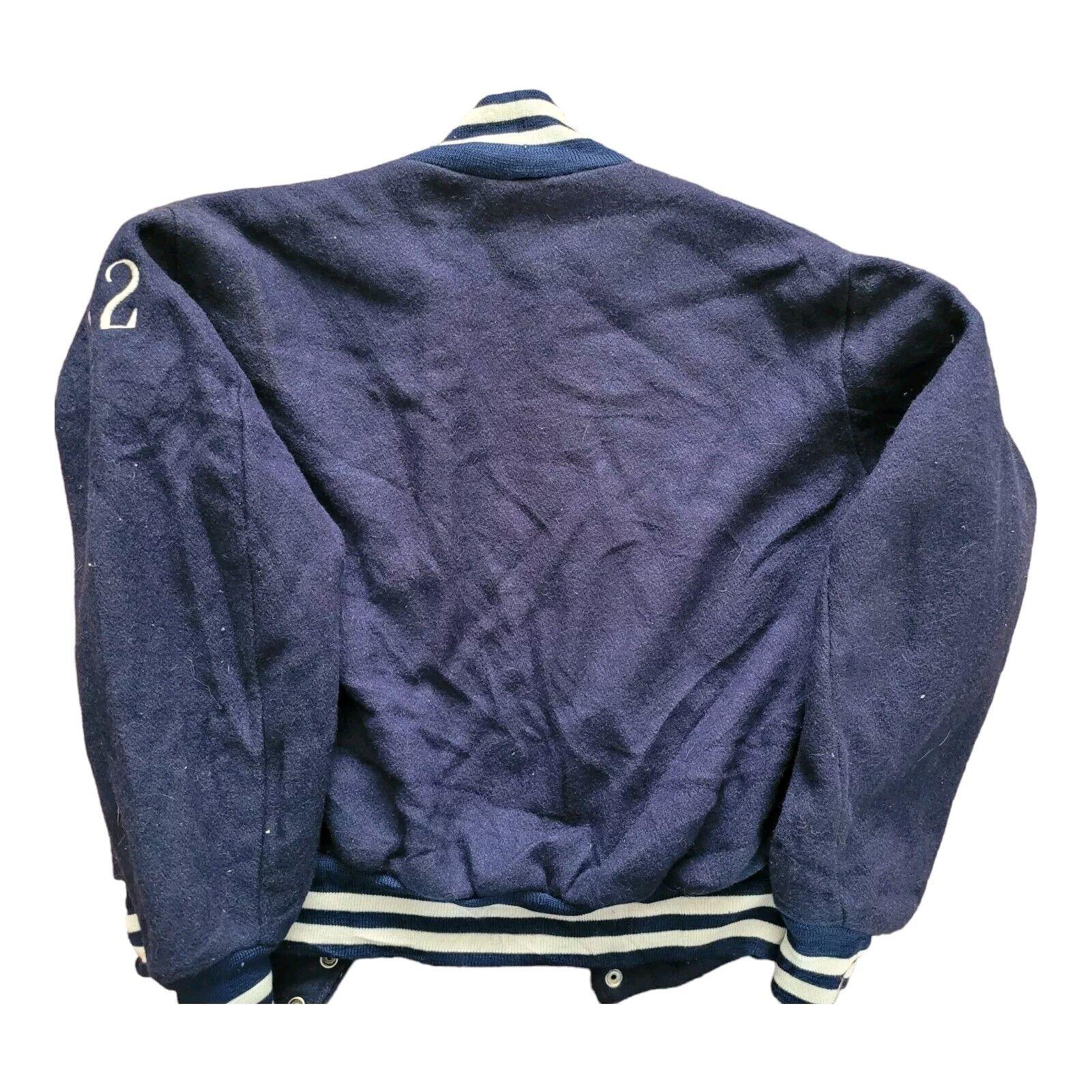 Empire Union Made 90s Wool Varsity Jacket | Dutremble Seagulls #82 - L Size-USASTARFASHION