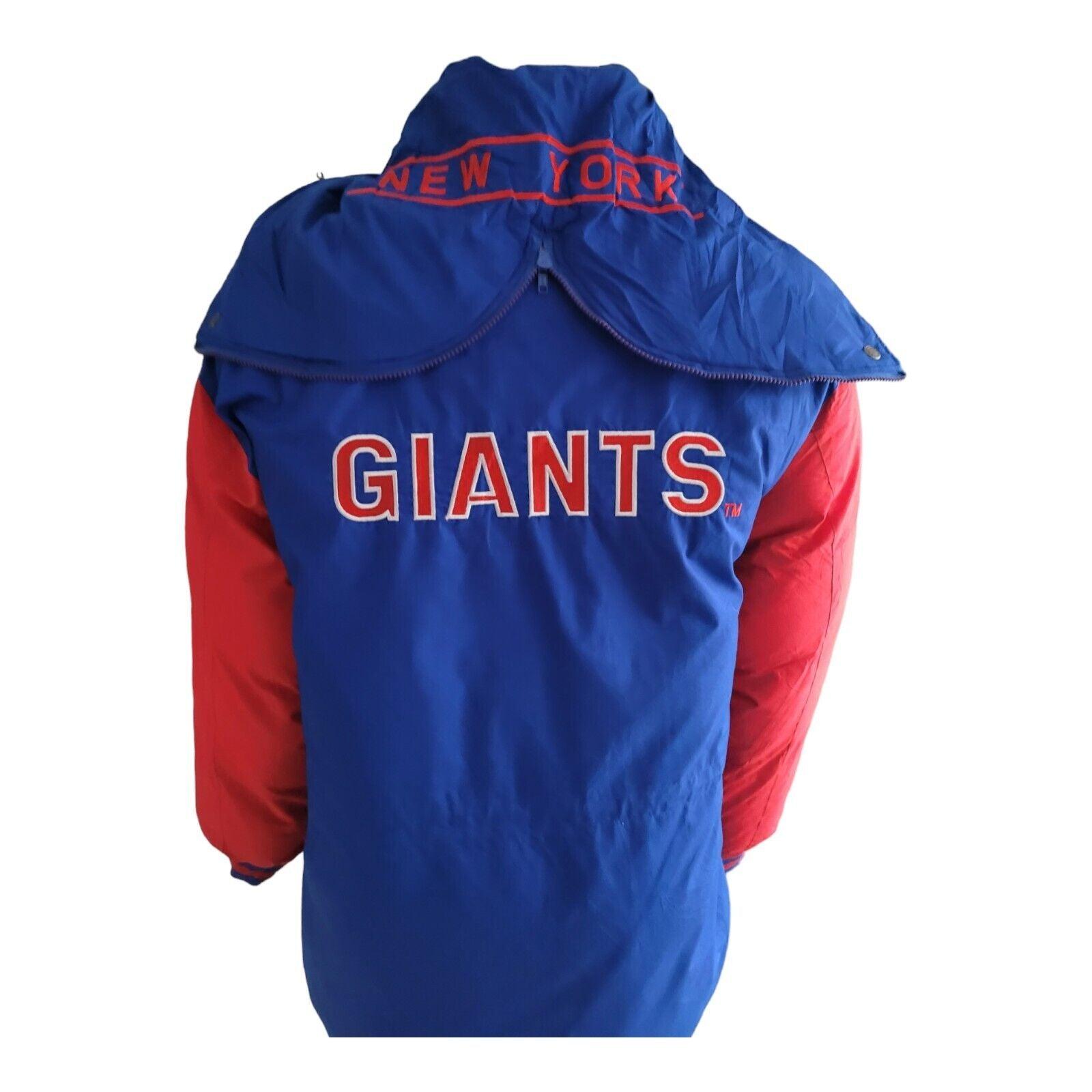 NFL New York Giants Triple Fat Goose Duck Turbo Sport XL Down Jacket-USASTARFASHION