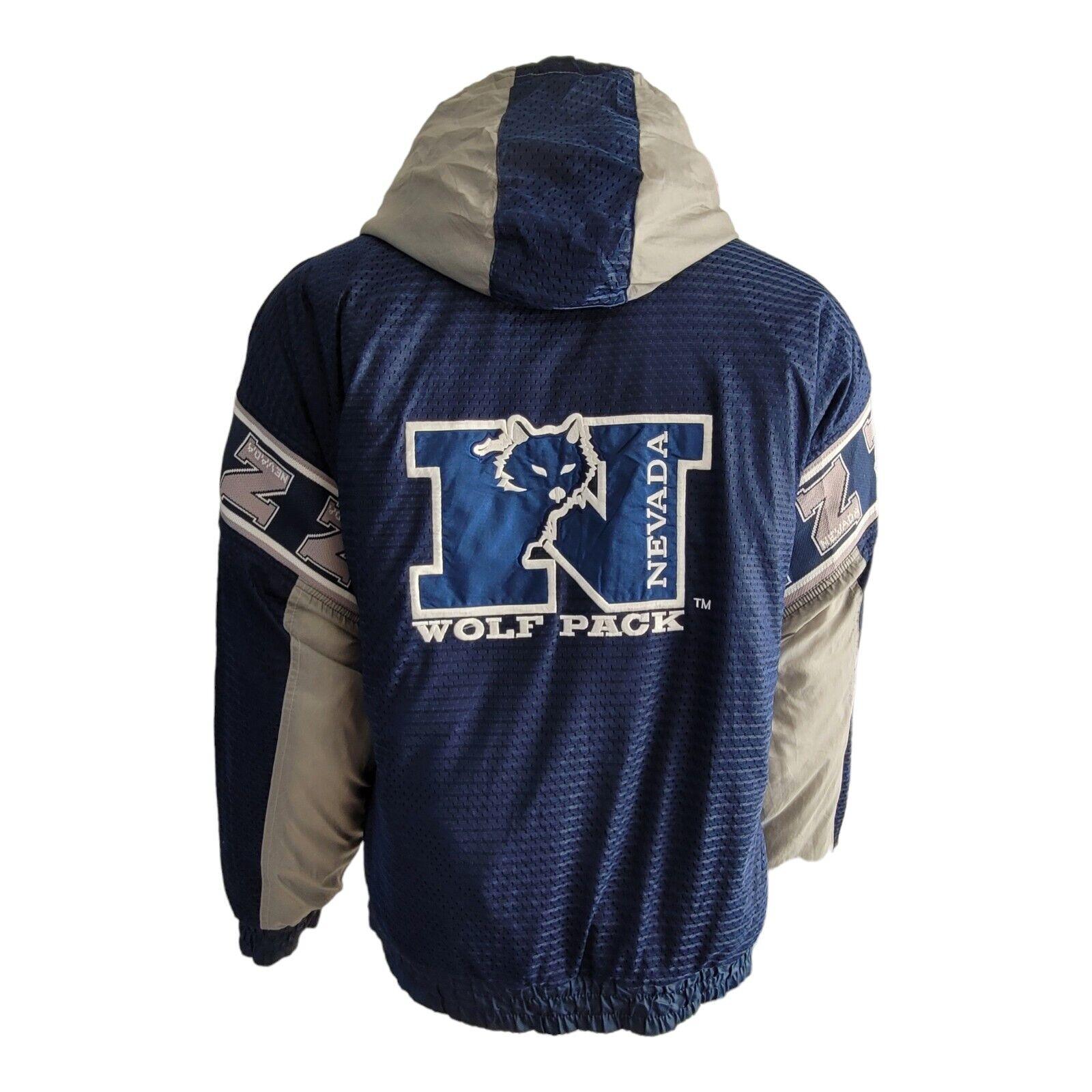 Pro Player NFL Wolf Pack Nevada Reversible Jacket XXL - Reversible Design, Embroidered Logo-USASTARFASHION