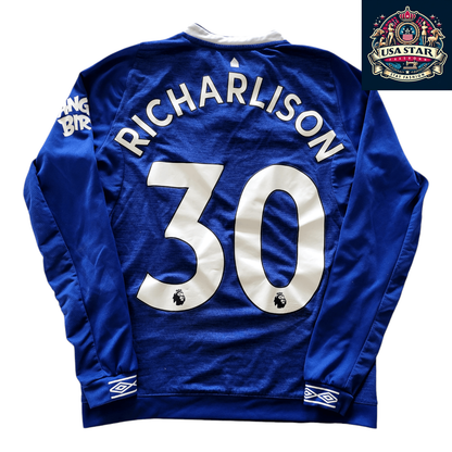 Richarlison #30 Everton FC Jersey - Youth Umbro Lightweight, Breathable, Premier League Authentic - USASTARFASHION