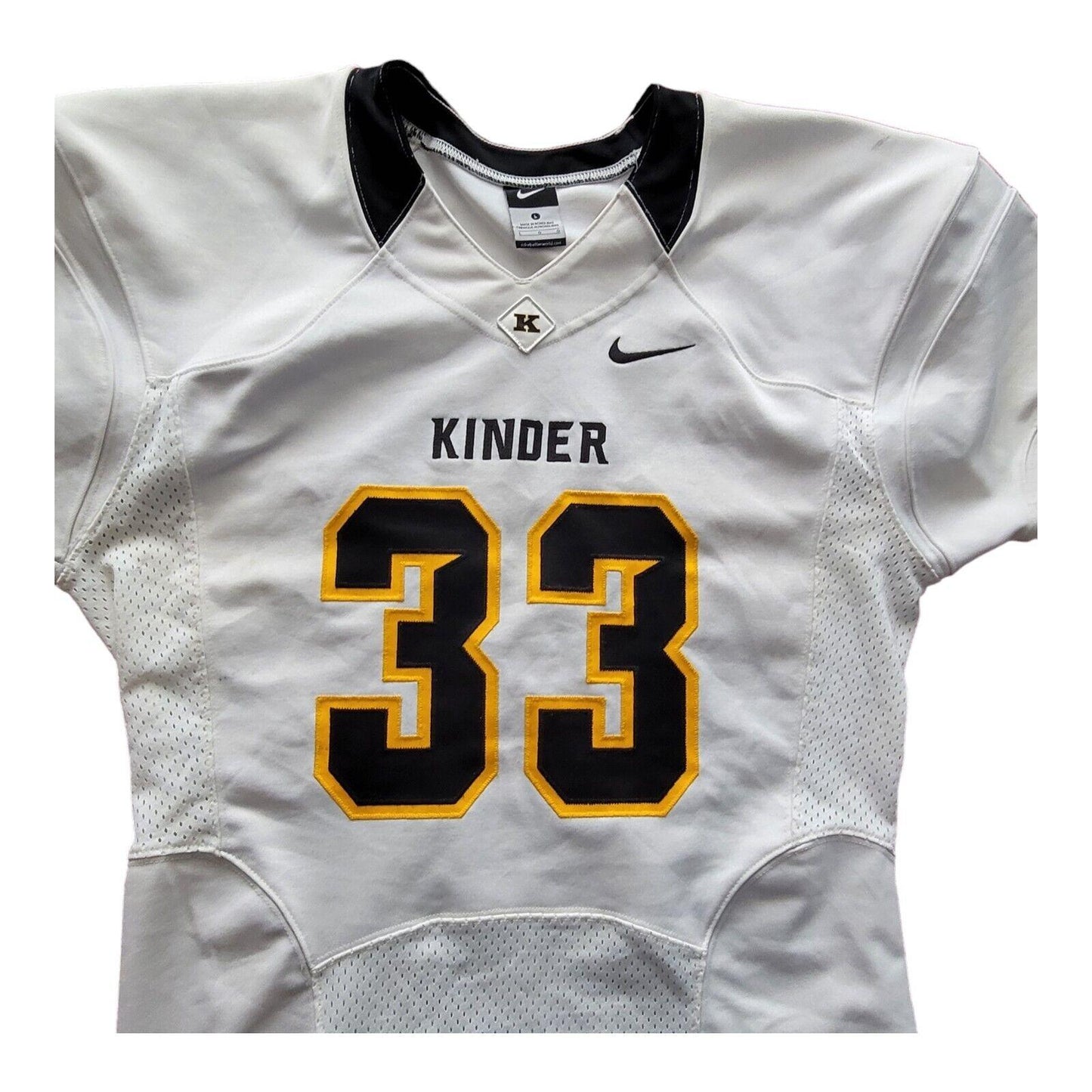 Nike Kinder 33 NFL American Football Jersey White - Size Large-USASTARFASHION