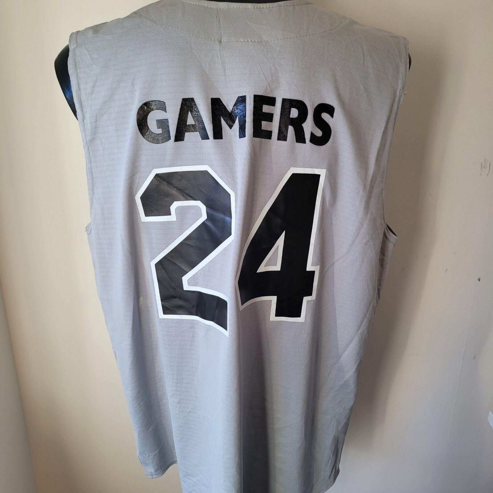 Athletic Apparel Gamers 24 XL Baseball Jersey - Comfortable & Stylish Fit-USASTARFASHION