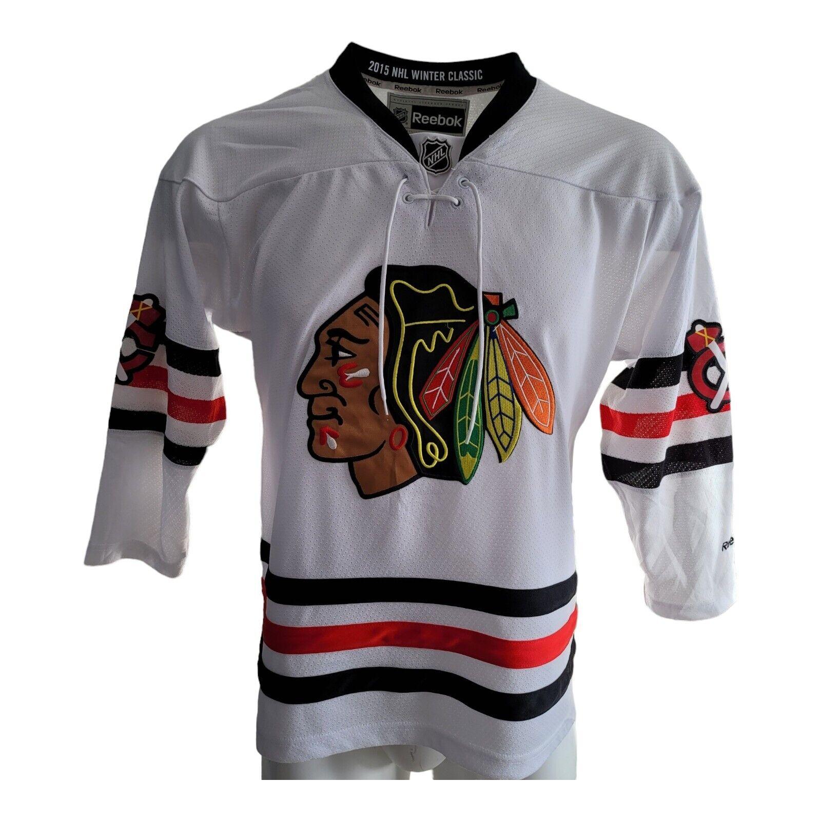 Reebok NHL Chicago Blackhawks Youth Jersey L/XL - Official Licensed Product for True Fans-USASTARFASHION