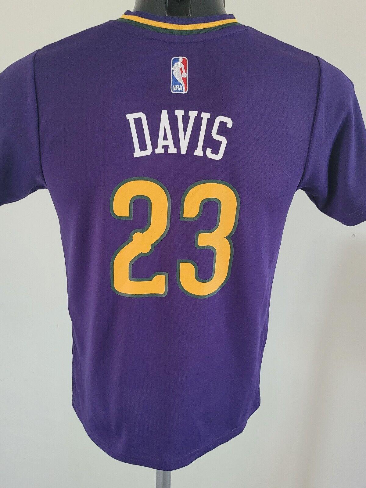 NBA Youth Jersey Medium NOLA #23 New Orleans Lakers Pelicans Mardi Gras-USASTARFASHION