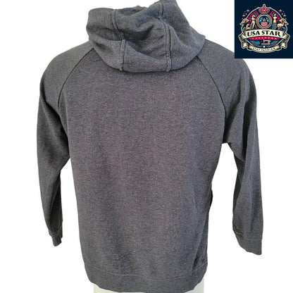 Men's Nike Dry Fit Hoodie, Cotton Blend, Moisture-Wicking, Medium Size, Versatile Comfort - USASTARFASHION