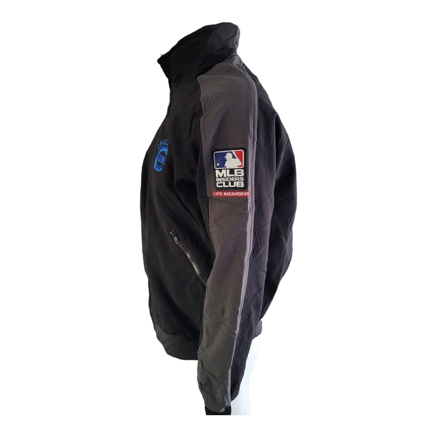 Chicago Cubs Vintage MLB Puffer Jacket Men's Coat - Size Large-USASTARFASHION