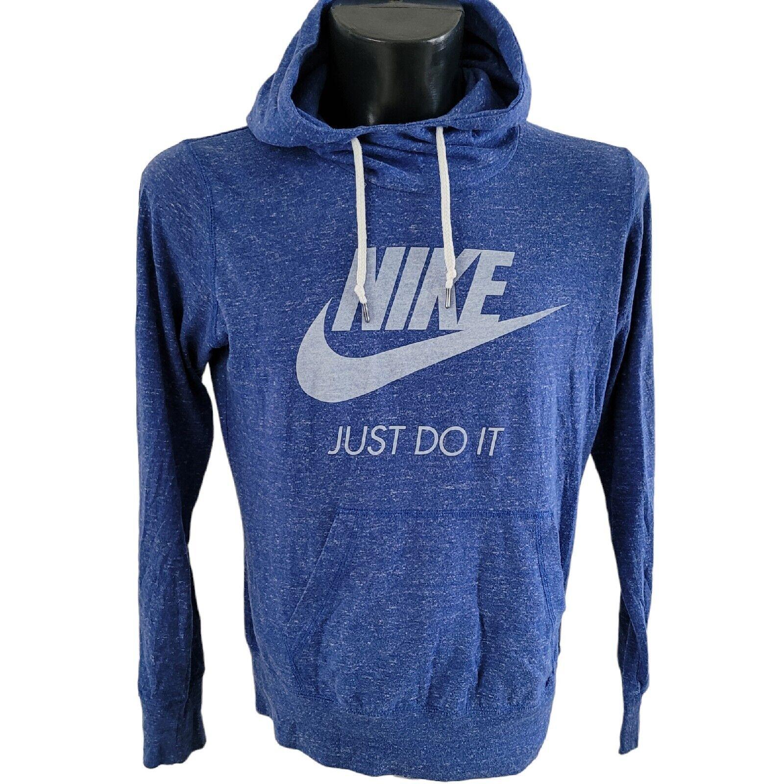 Women's Nike "Just Do It" Hoodie Size Large | Cozy Fit, Motivational Slogan, Vintage Grade A-USASTARFASHION