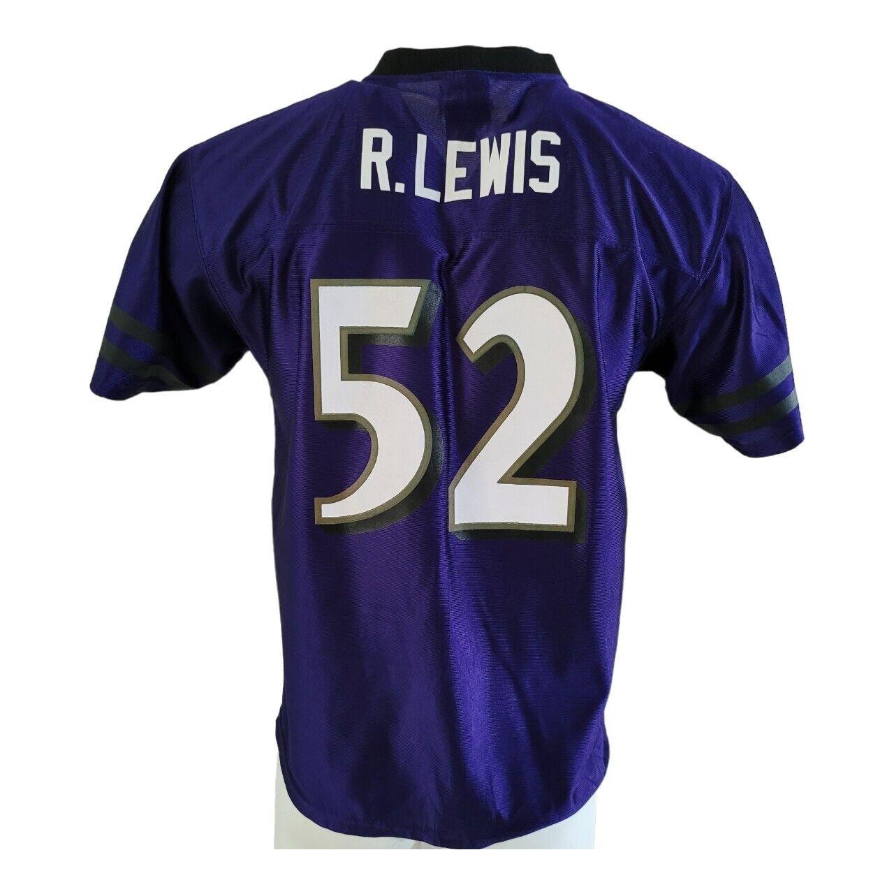 RARE Baltimore Ravens Jersey Youth XL Men's Small R. Lewis #52-USASTARFASHION