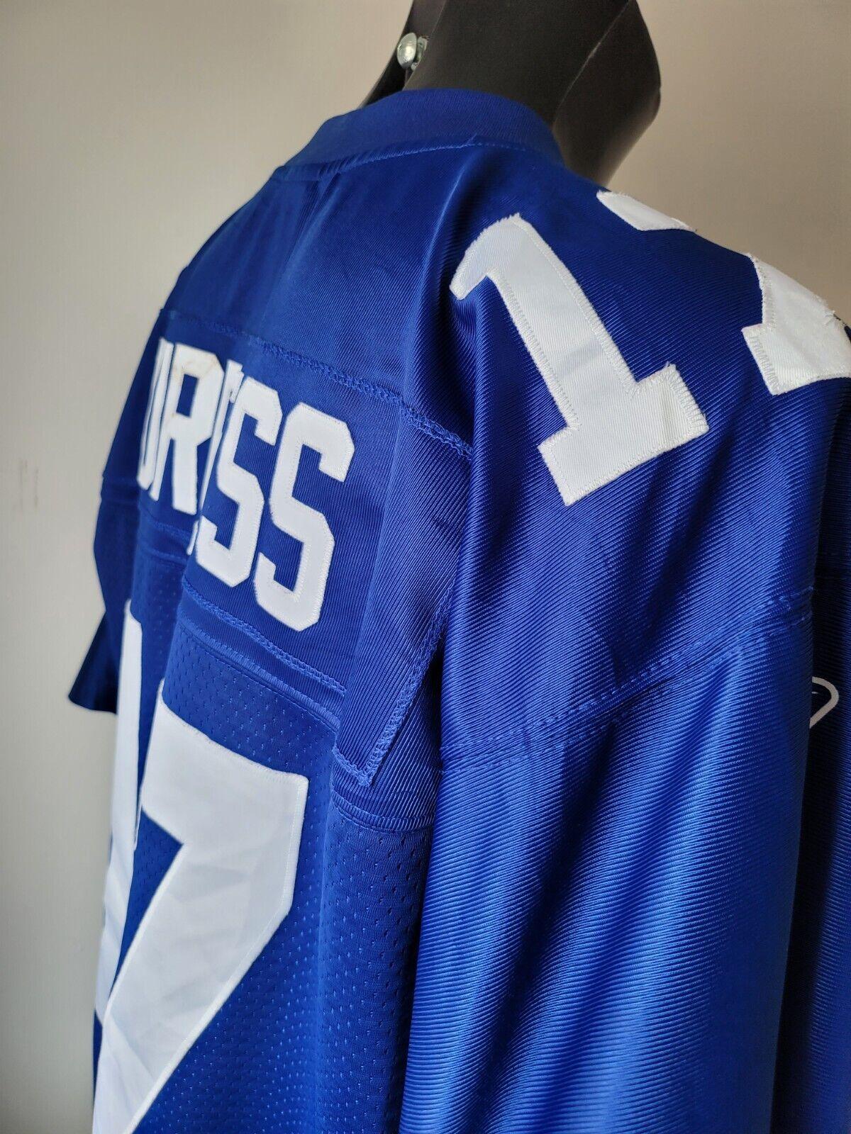 New York Giants Reebok NFL Jersey #17 Burress Classic Throwback in Rare Size L-USASTARFASHION