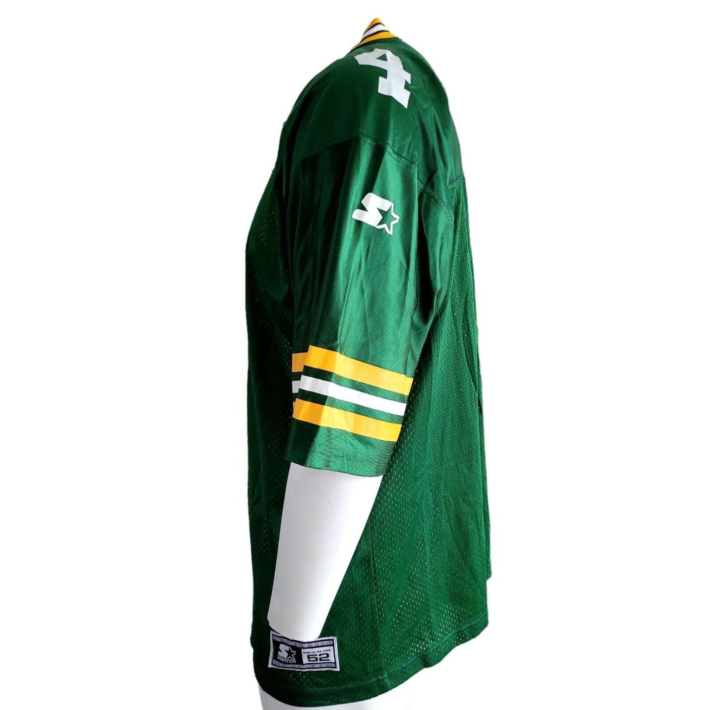 Starter Brett Favre #4 Green Bay Packers Jersey - XL Mesh Authentic Football Shirt-USASTARFASHION