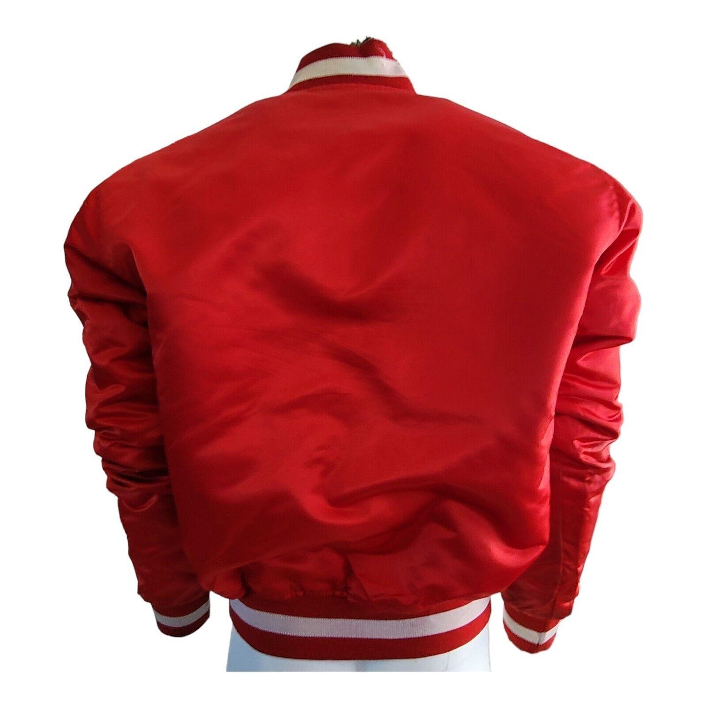 Starter Diamond Collection Cincinnati Reds Jacket Vintage L 1990s Classic-style Men's Pullover Snap Enclosure Size L-USASTARFASHION