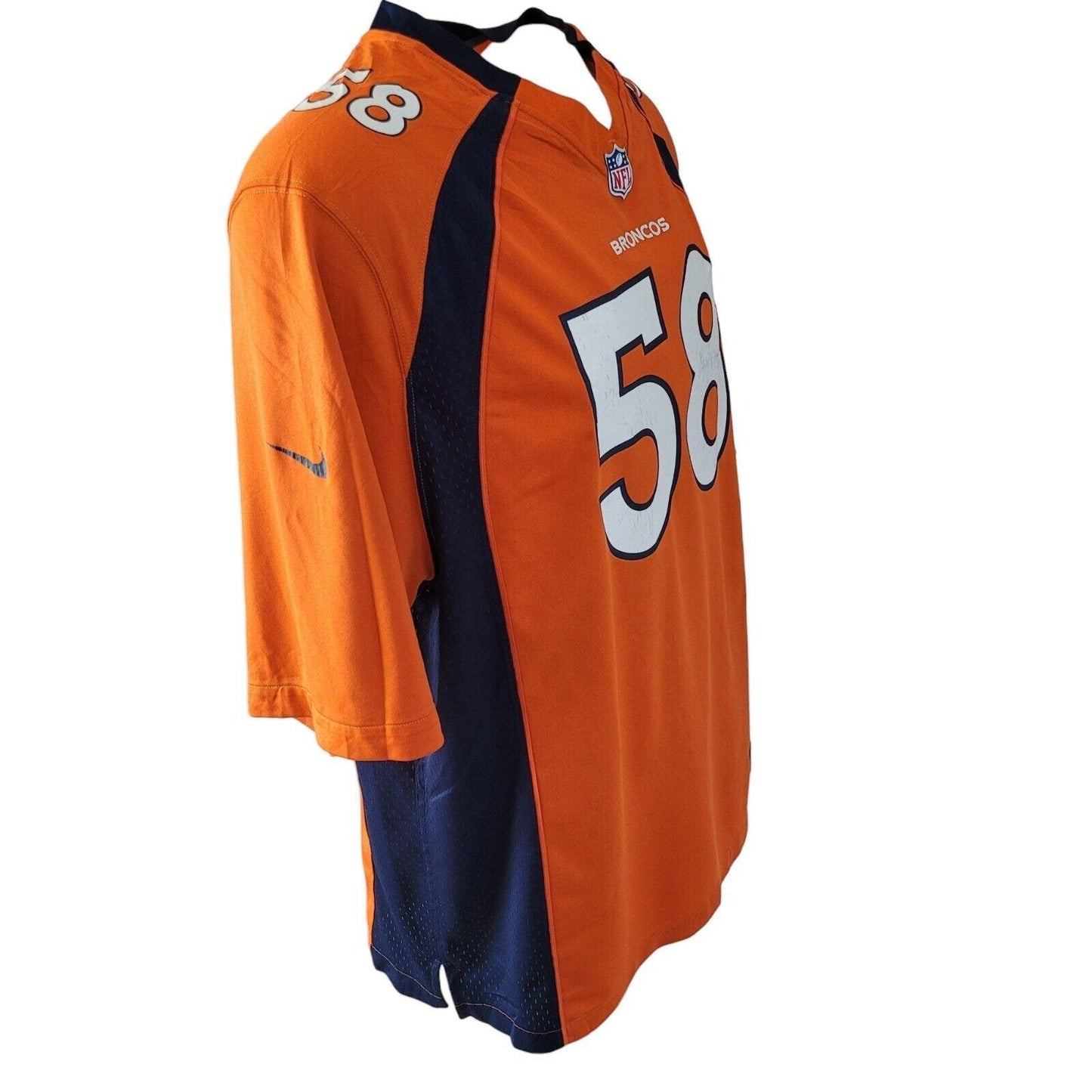 NFL Denver Broncos Von Miller #58 Jersey - Size XXL Adult Fan Officially Licensed-USASTARFASHION