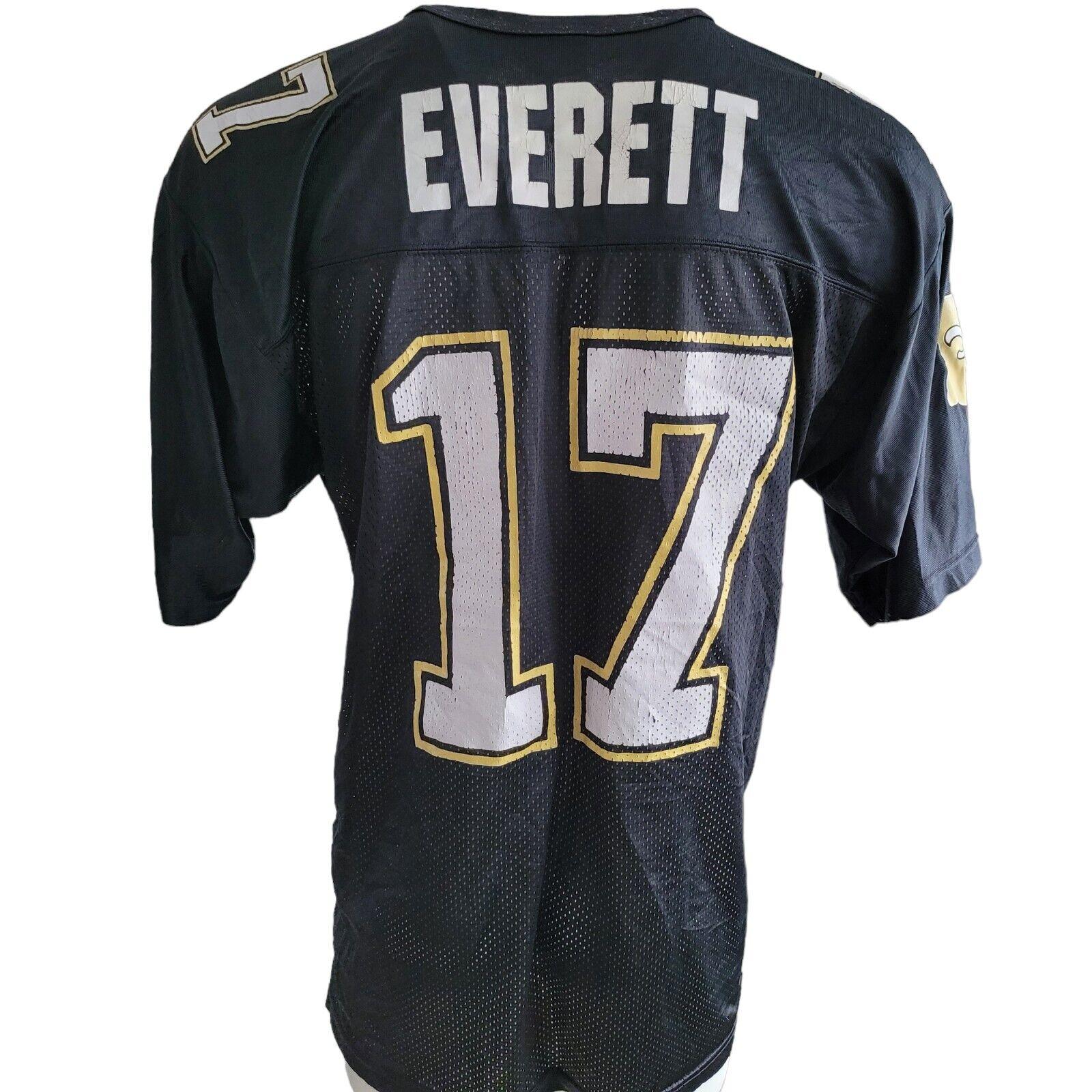 Russell Athletic Sz 48 Vintage New Orleans Saints Jim Everett #17 XL Jersey-USASTARFASHION