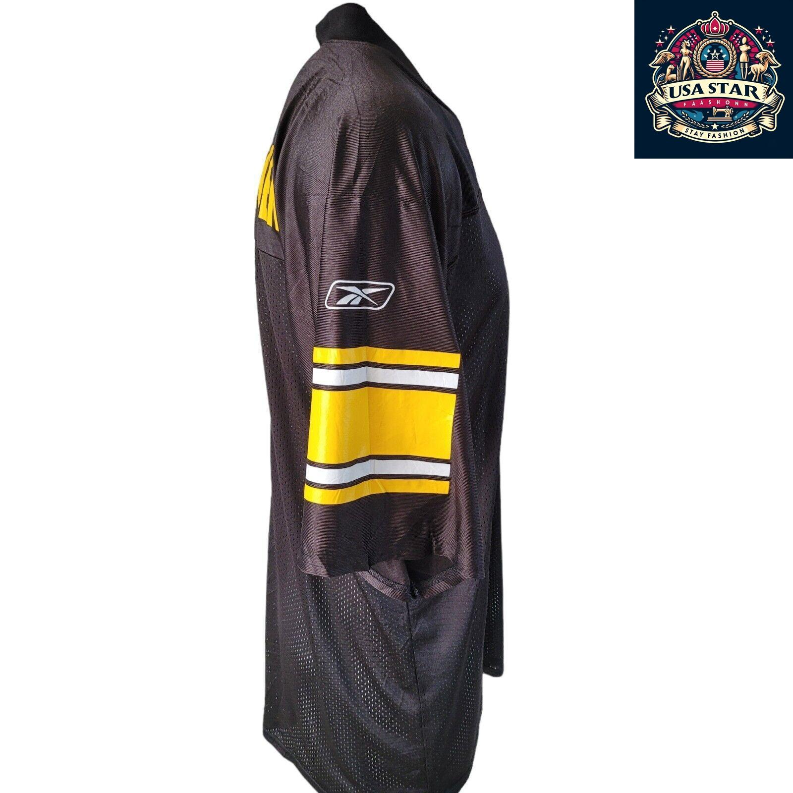 Ben Roethlisberger #7 Pittsburgh Steelers Jersey - Size L, High-Quality Fabric, Comfortable Fit - USASTARFASHION