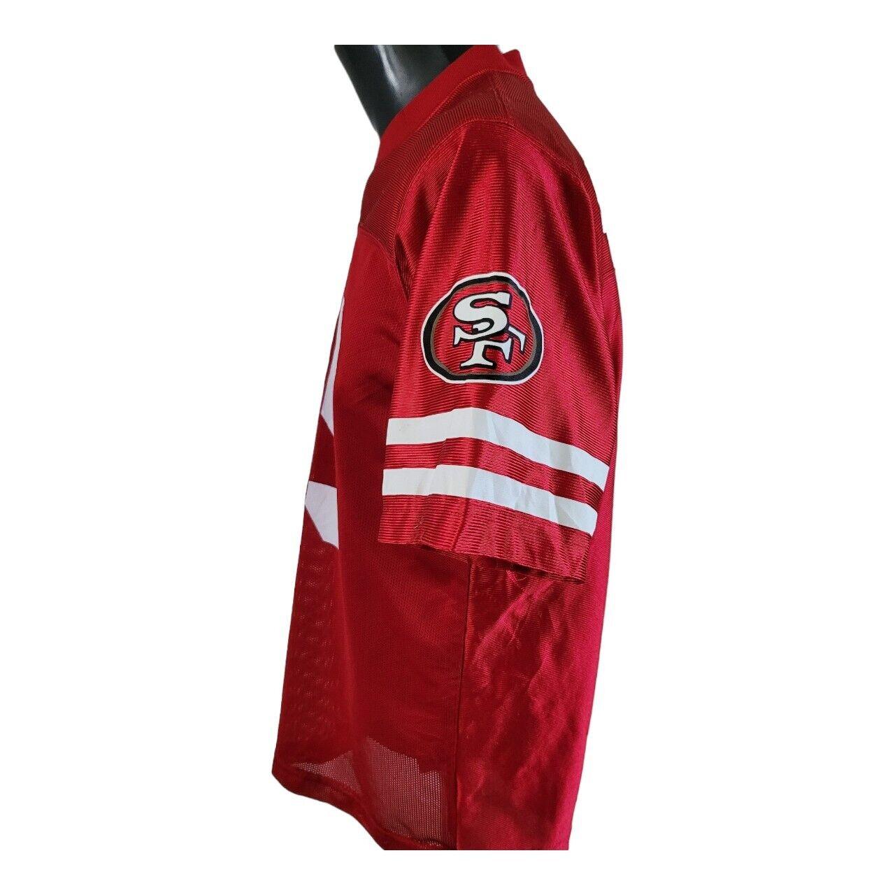 NFL Team Apparel Youth 14-16 Red San Francisco 49ers Deforest Buckner #99 Jersey-USASTARFASHION