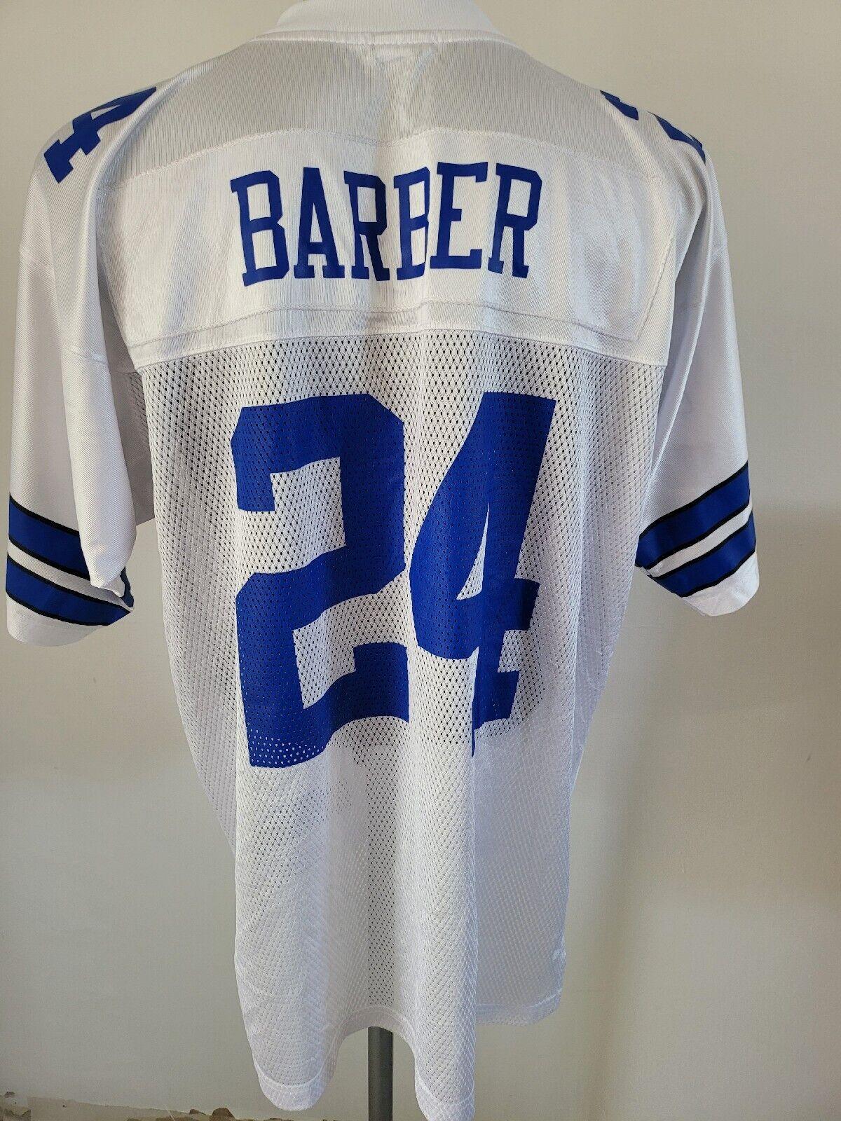 Dallas Cowboys #24 Barber Reebok NFL Jersey - Men's Size Large - Authentic Team Apparel-USASTARFASHION