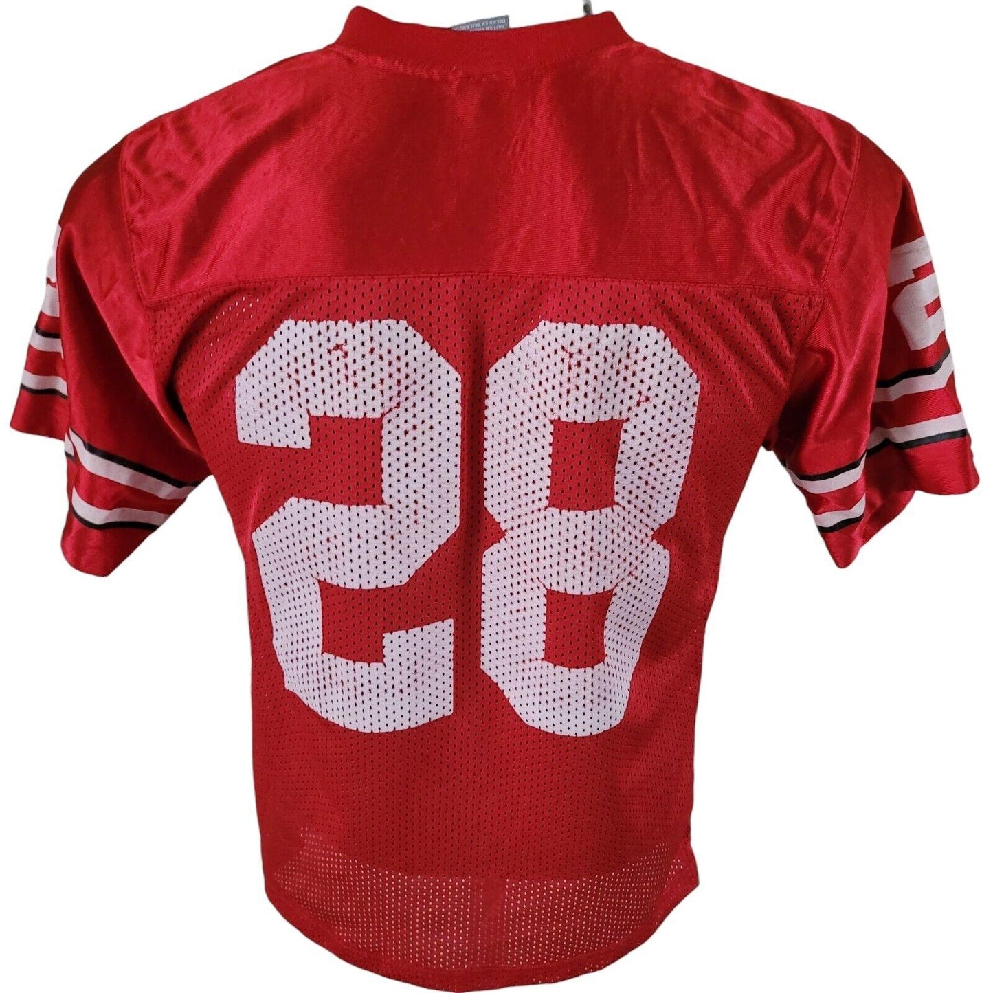 Ohio State #28 Youth Football Jersey - Official Logo & Premium Materials - Size L-USASTARFASHION