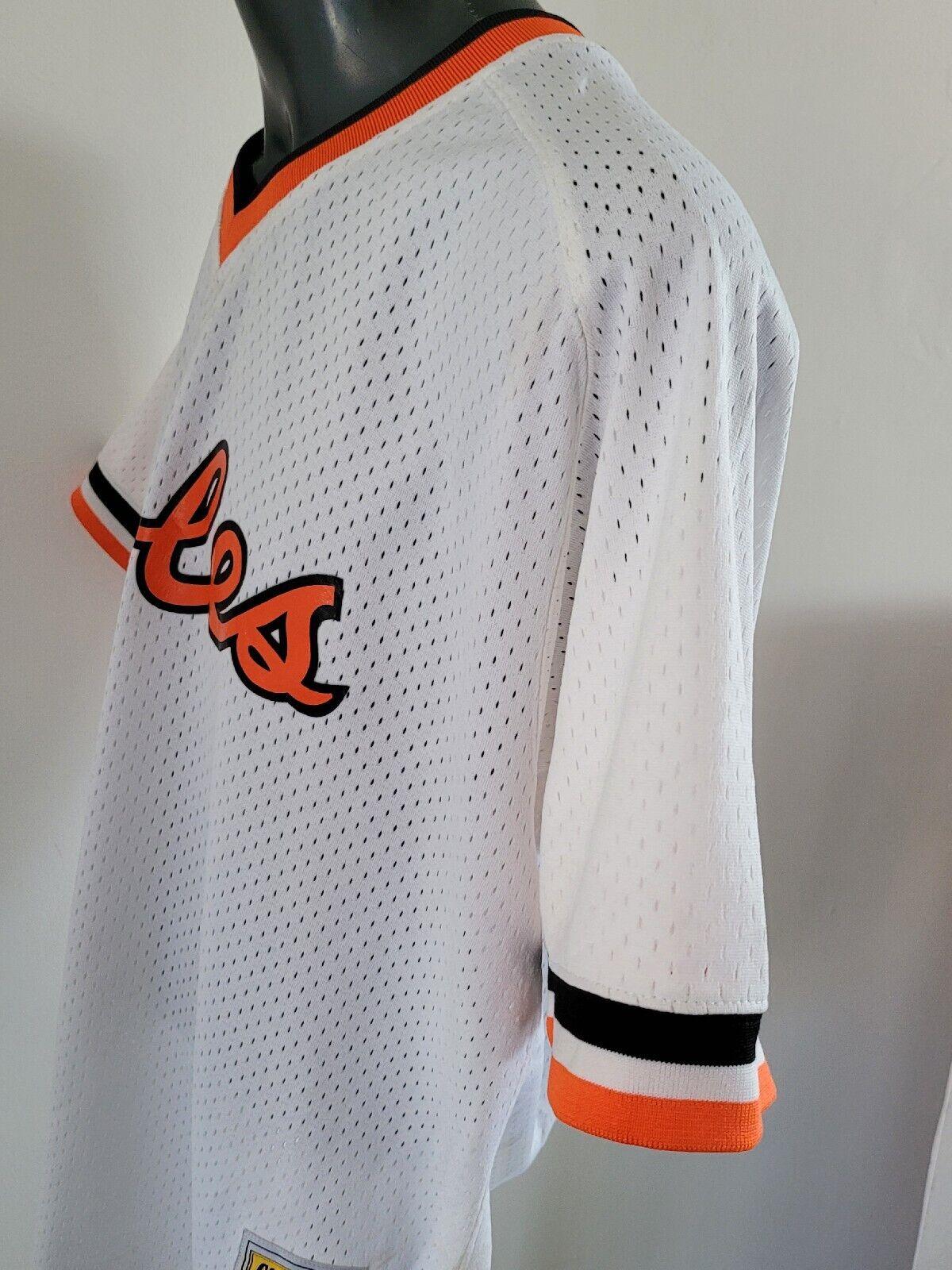 Baltimore Orioles #8 Cal Ripken Jr. 1985 Cooperstown XL Jersey by Mitchell & Ness-USASTARFASHION