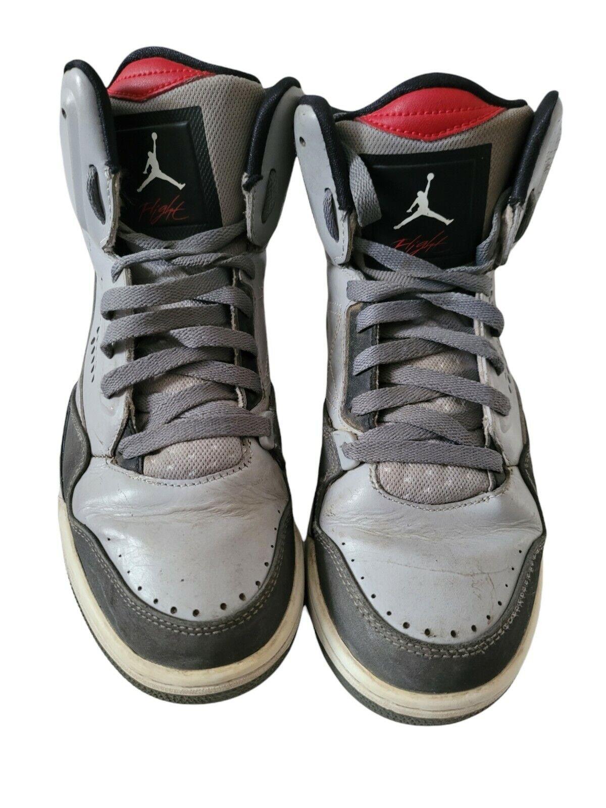 JORDAN Flight Leather Grey Game Basketball Shoes | Size 6 UK-USASTARFASHION