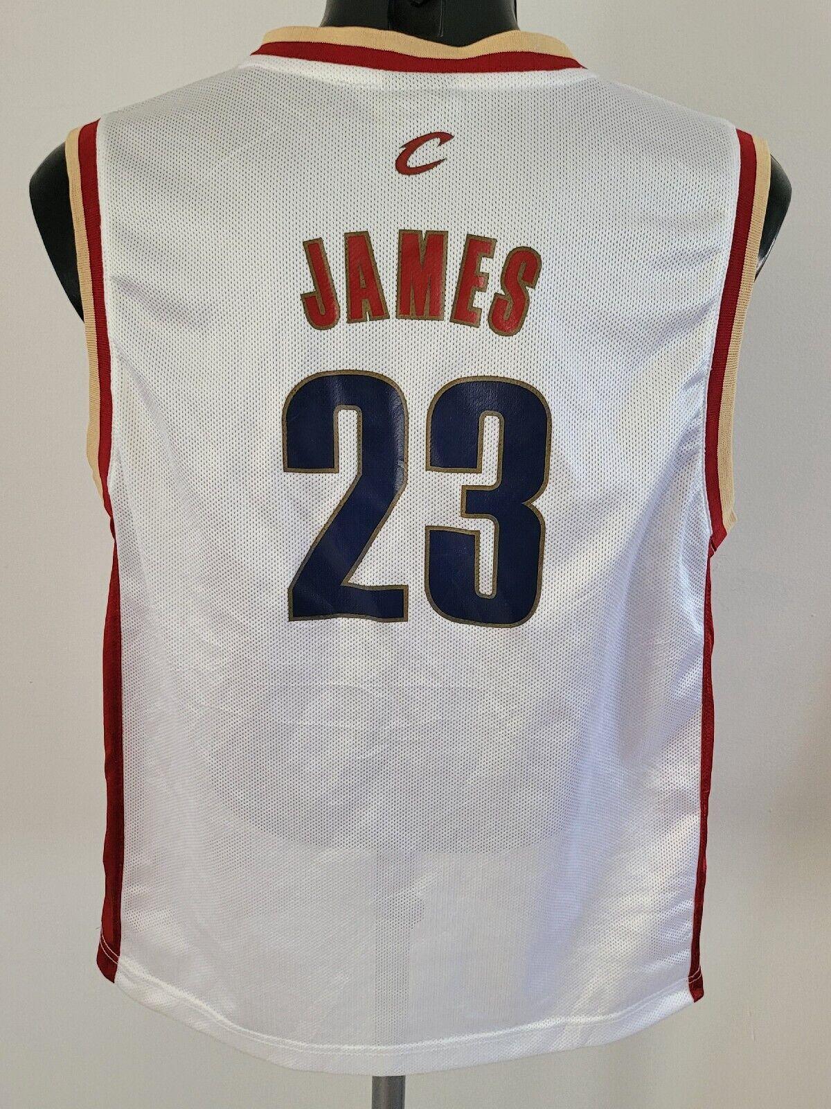 LeBron James Cavs Jersey No. 23 Youth XL / Small Man S - Authentic Fit-USASTARFASHION