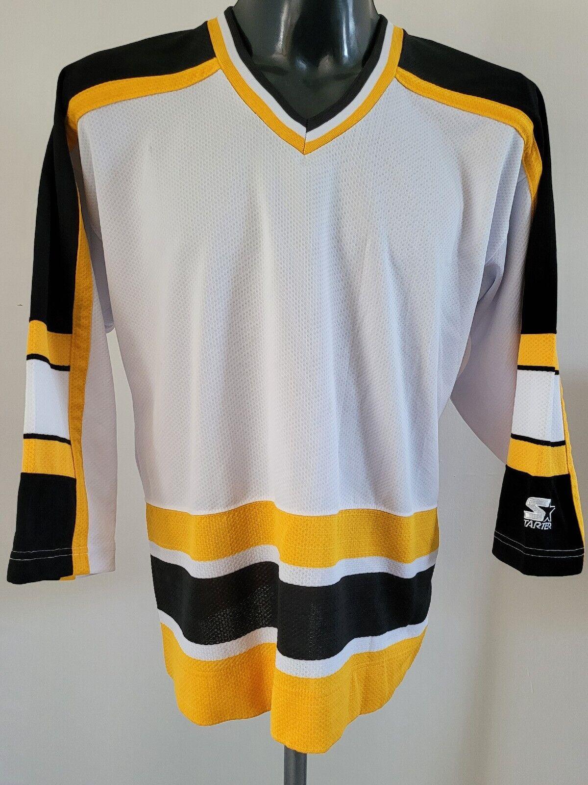 Starter NHL Jersey Size L/XL - Vintage Charm, Comfortable Fit - 48" Chest, 24" Pit-to-Pit, 28" Length-USASTARFASHION