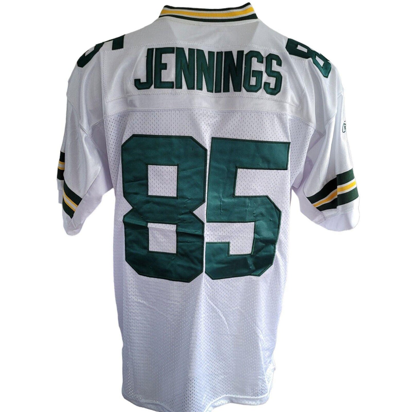 Green Bay Packers #85 Greg Jennings Reebok Authentic NFL Jersey - Size 56-USASTARFASHION