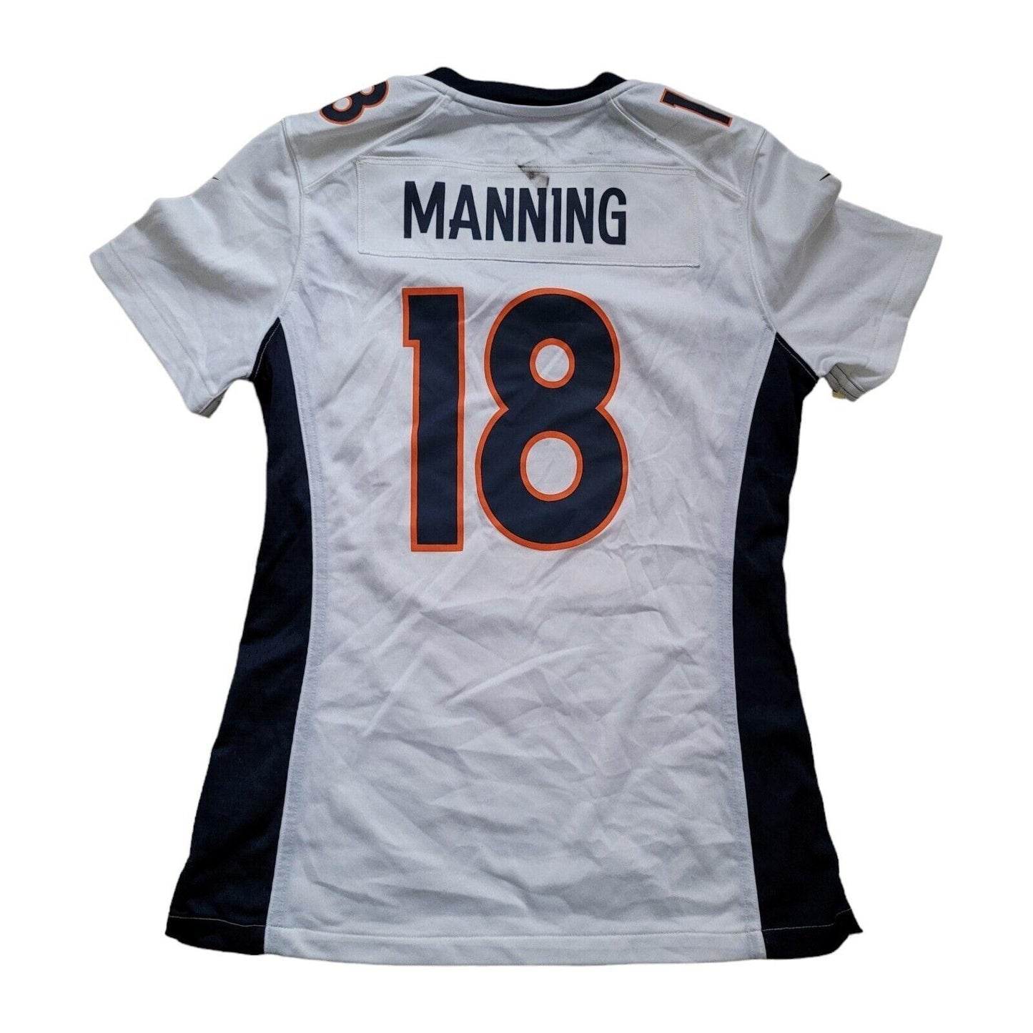 NFL Denver Broncos Peyton Manning #18 Women's Game Jersey - Size S-USASTARFASHION