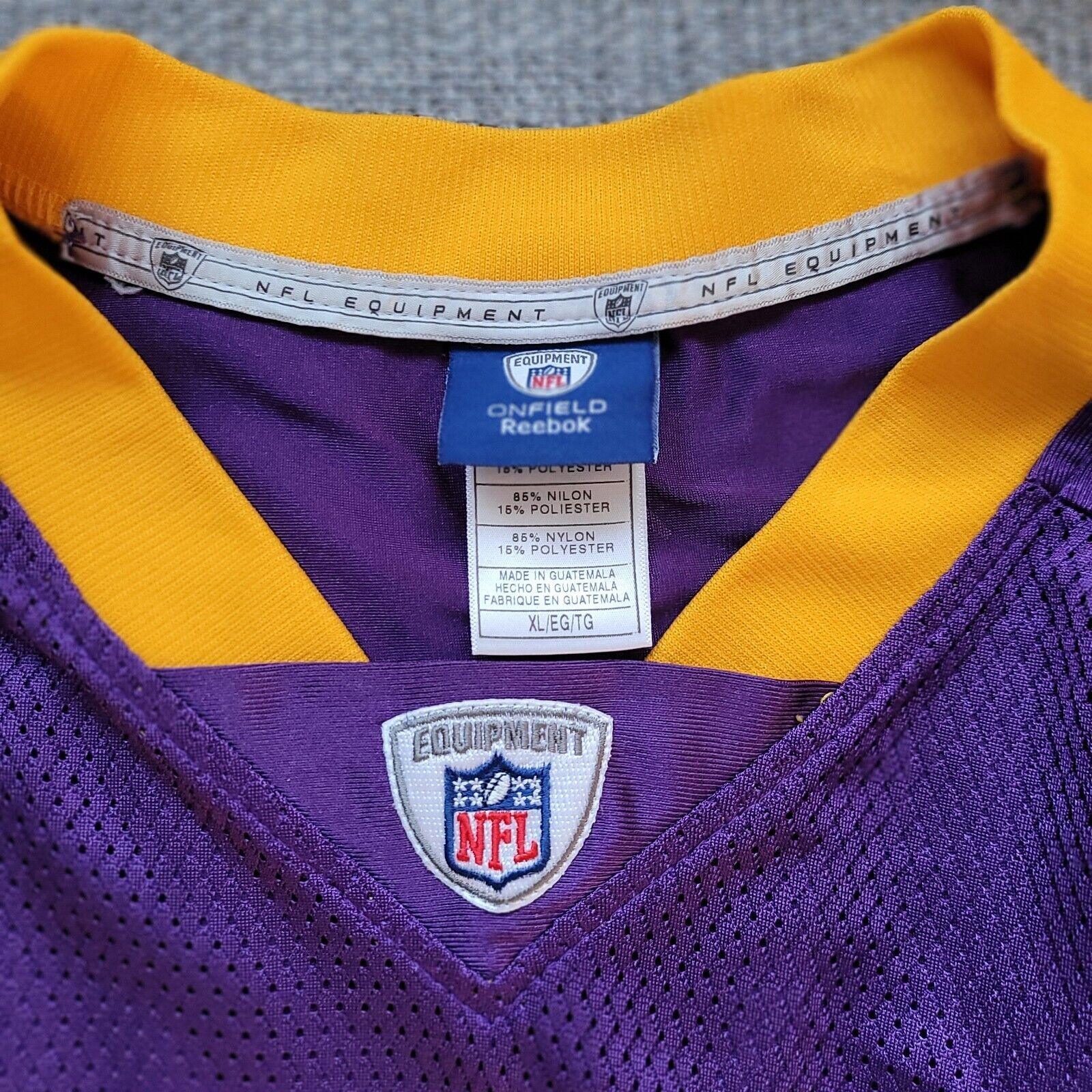 NFL Reebok Vikings Darren Sharper #42 Jersey Size XL-USASTARFASHION