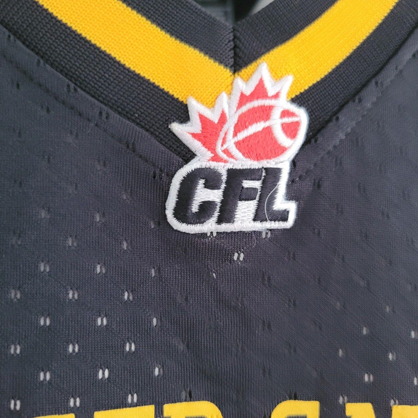 Hamilton Tiger-Cats CFL Reebok J. Johnson # Jersey - Signed, Size M-USASTARFASHION