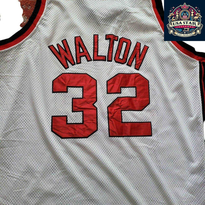 Bill Walton Jersey Portland Trail Blazers #32 Mitchell & Ness Hardwood Classics 1976-77 Size 56 - USASTARFASHION