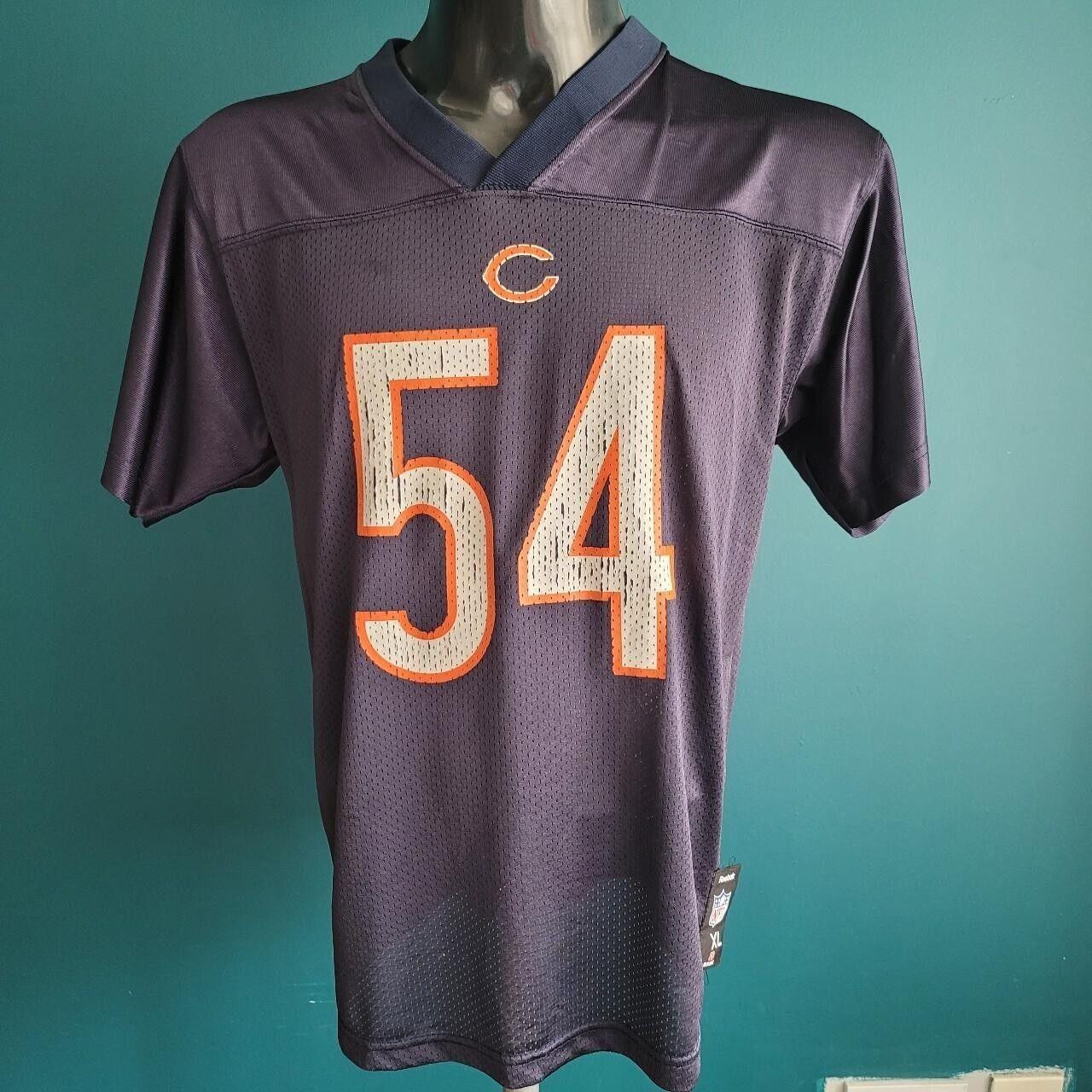 Chicago Bears URLACHER 54 NFL Youth XL Football Jersey - Size XL (18-20)-USASTARFASHION