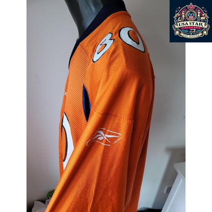 Reebok Broncos Jersey #80 Smith NFL Sz XL - Comfortable, Moisture-Wicking Fabric, Unisex Fit - USASTARFASHION