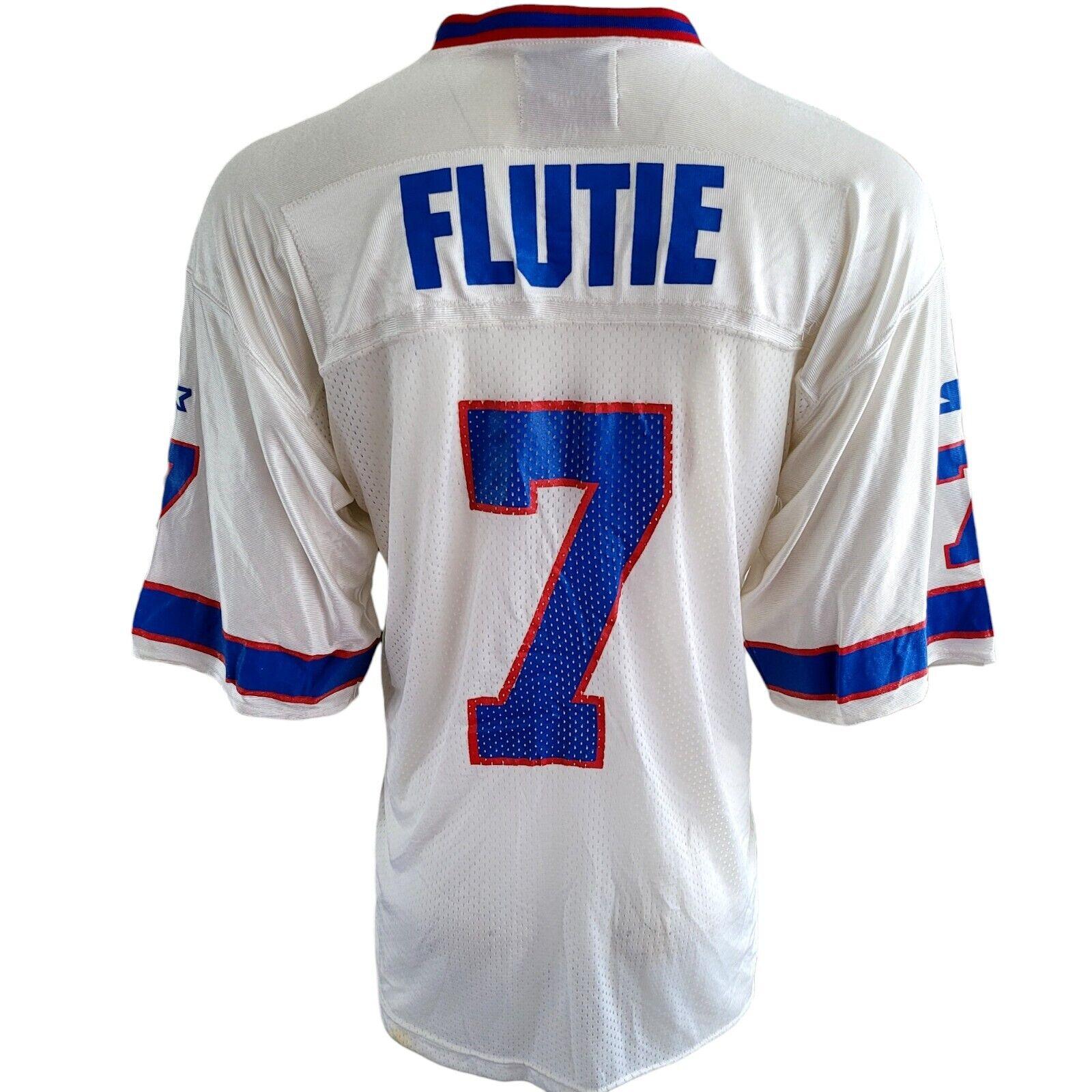 Doug Flutie #7 Buffalo Bills NFL Starter White Home Jersey Men's Size M-USASTARFASHION