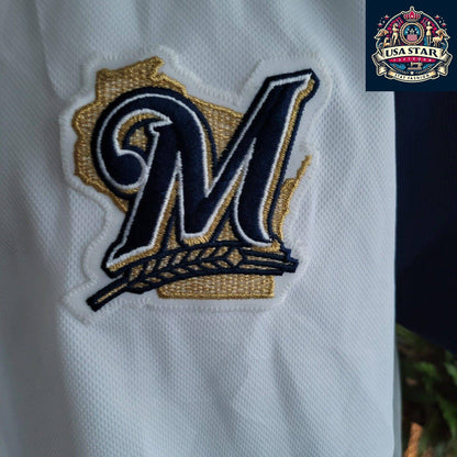 Milwaukee Brewers T-Shirt Ryan Braun #8 XL - Classic Design, Comfortable Fit, Top Player Apparel - USASTARFASHION