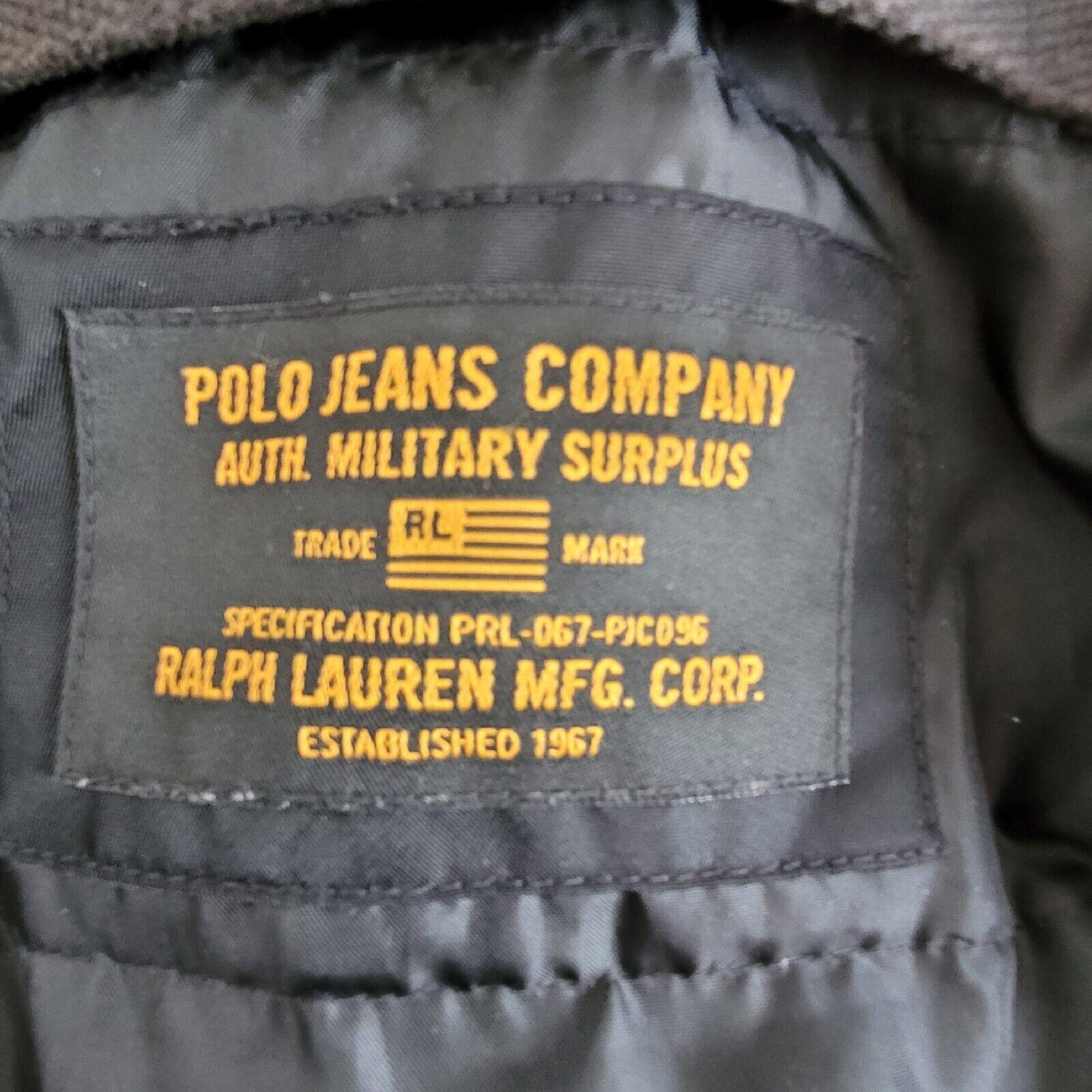 Ralph Lauren RL Polo Jeans Co. Military Surplus Jacket | Size L, 80% Duck Down - Detachable Hood & Lining-USASTARFASHION