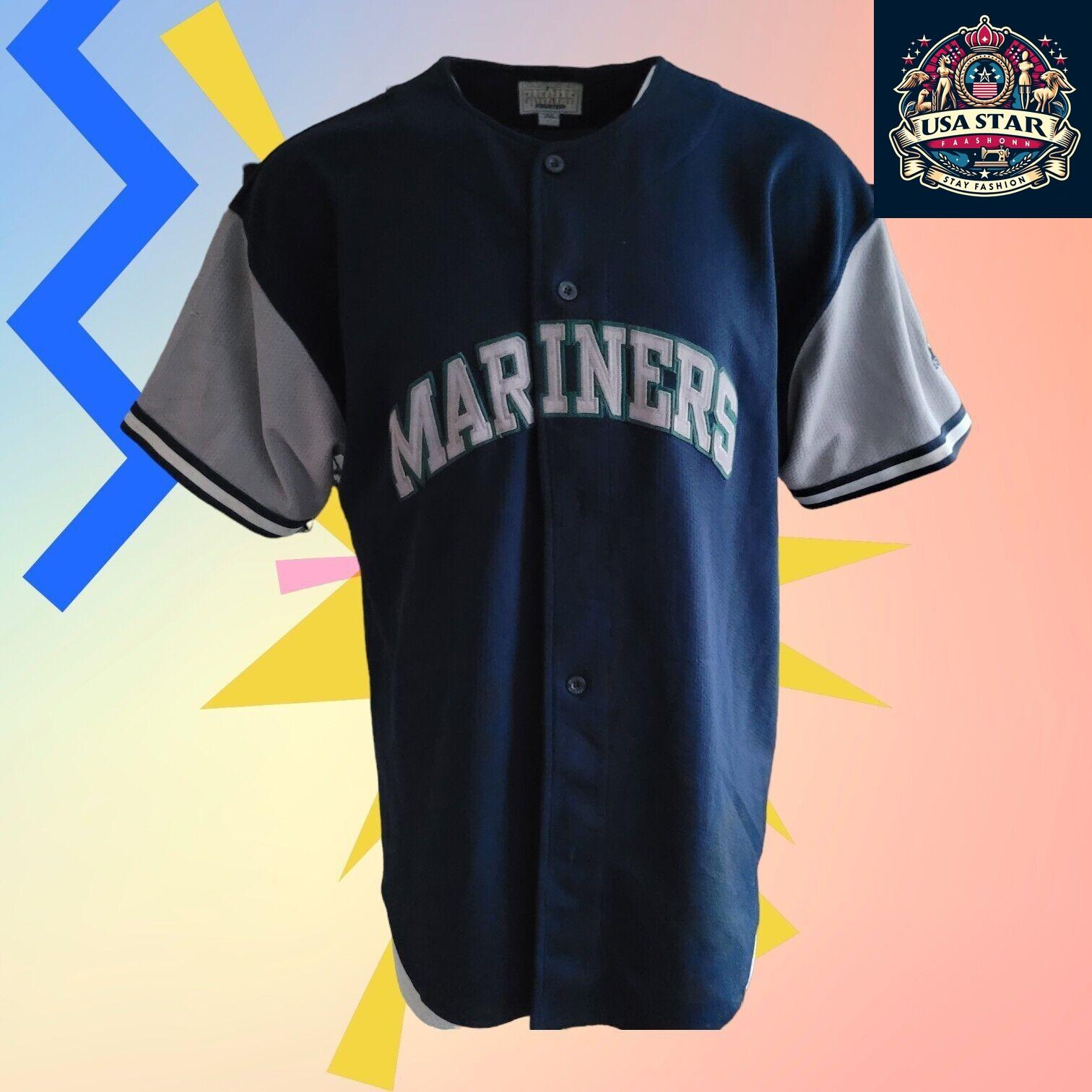 Genuine 90s Seattle Mariners Jersey 2XL Vintage Starter MLB Merchandise - Iconic Design - USASTARFASHION