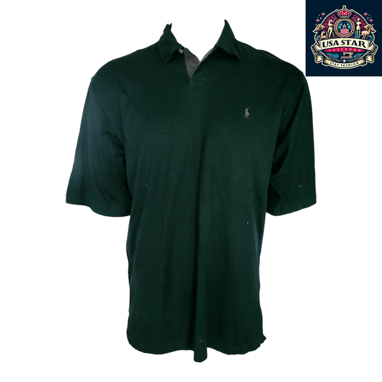 Polo Golf Ralph Lauren Shirt Men's XL Green Pima Cotton - Stylish, Comfortable, Versatile - USASTARFASHION