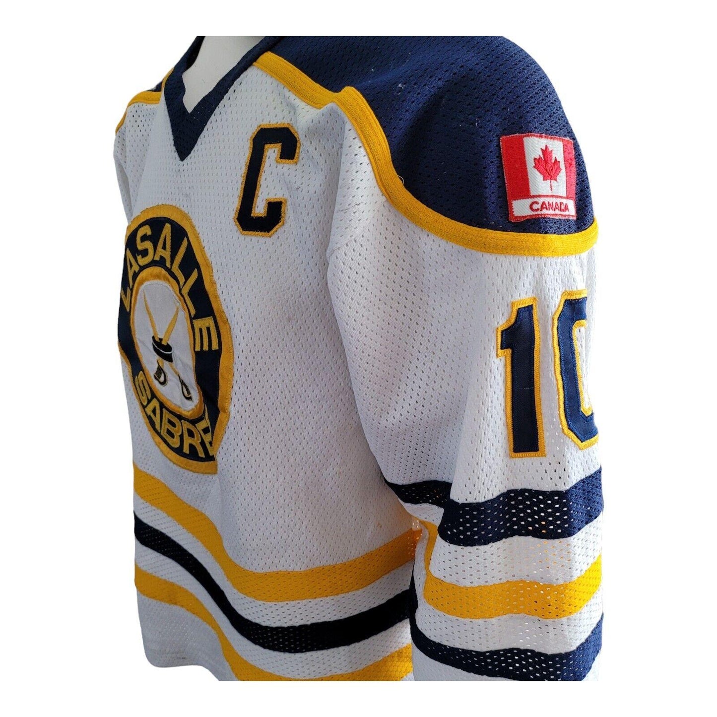 CANADA LASALLE SABRES HOCKEY #10 JERSEY XL | AUTHENTIC TEAM APPAREL-USASTARFASHION