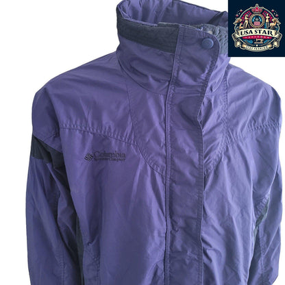 Columbia Bugaboo Purple Jacket for Women - Waterproof, Stylish, Durable Winter Wear, Size L - USASTARFASHION