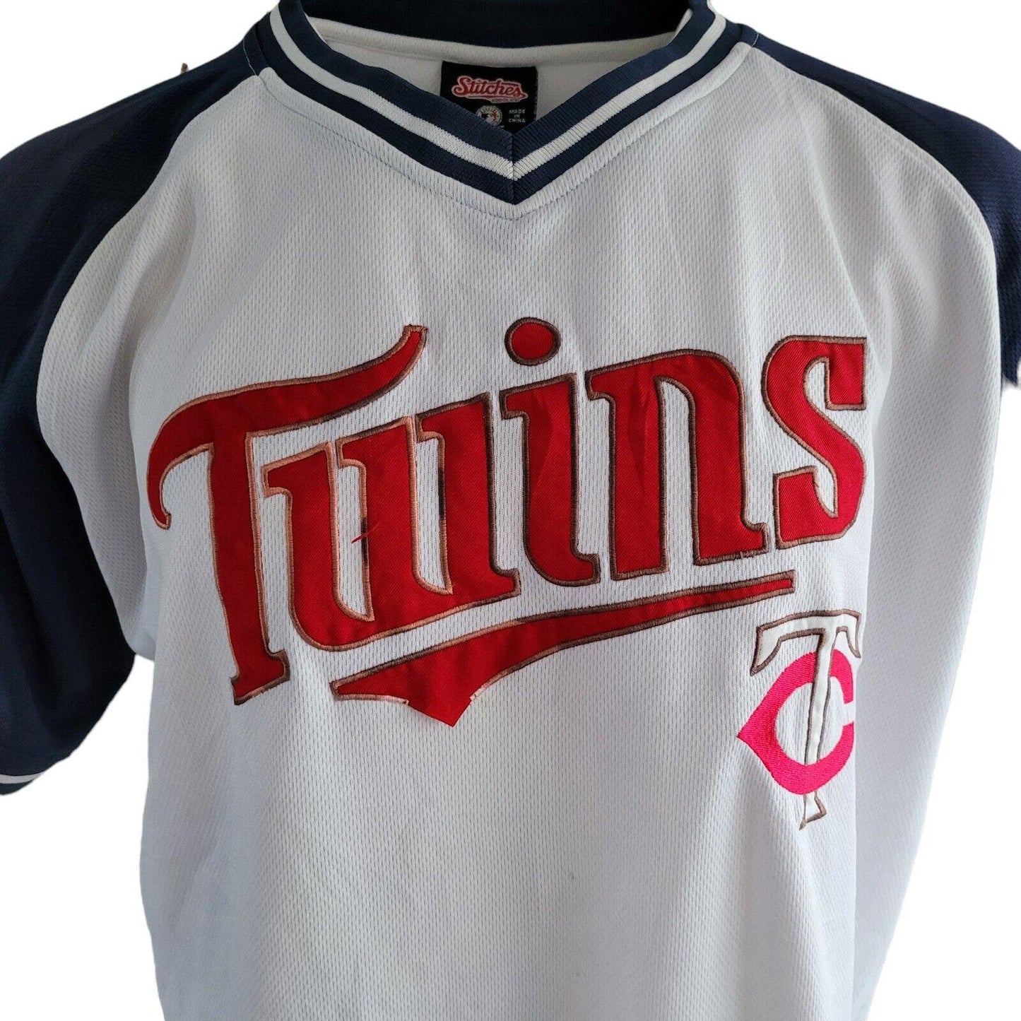 STITCHES MLB Men's Minnesota Twins Baseball Jersey XL - Officially Licensed Vintage Apparel-USASTARFASHION