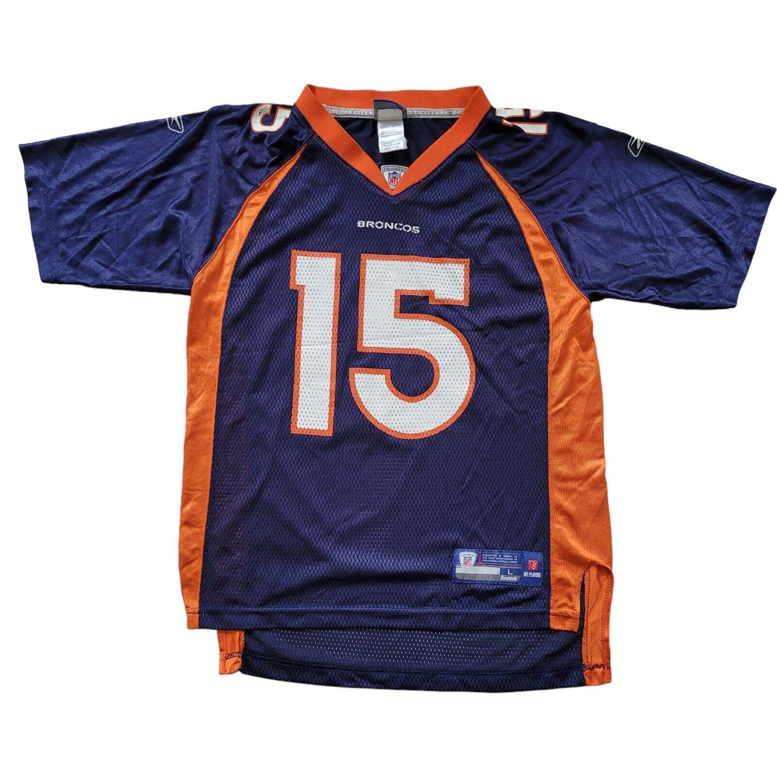 NFL Denver Broncos Tim Tebow #15 Youth Jersey - Size L (14-16) by Reebok-USASTARFASHION