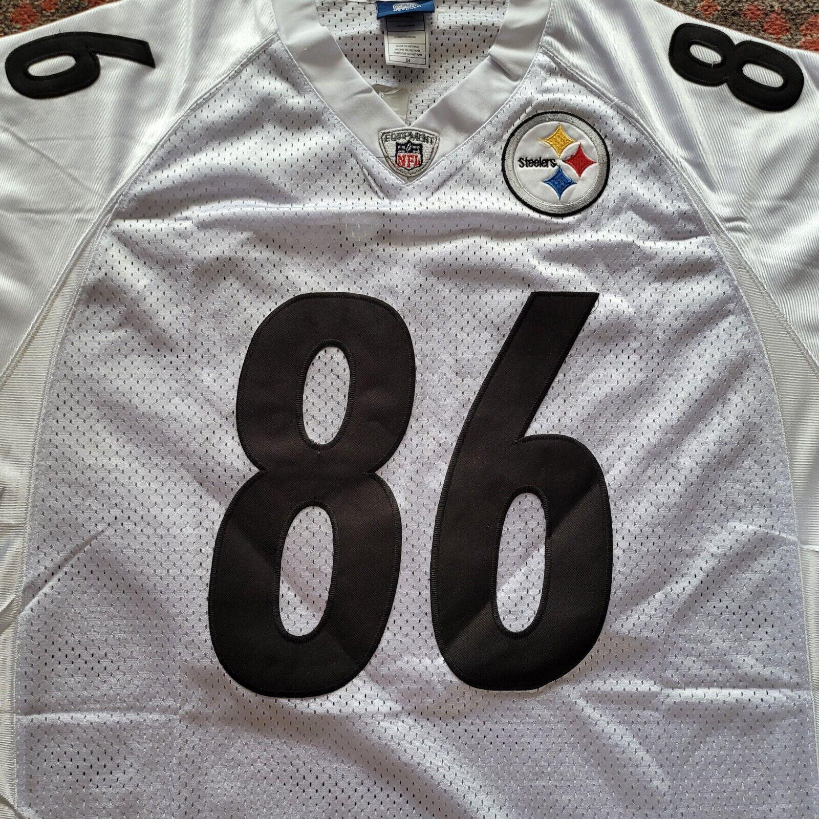 Pittsburgh Steelers Heinz Ward #86 NFL Sewn Jersey - Men's Size 54-USASTARFASHION