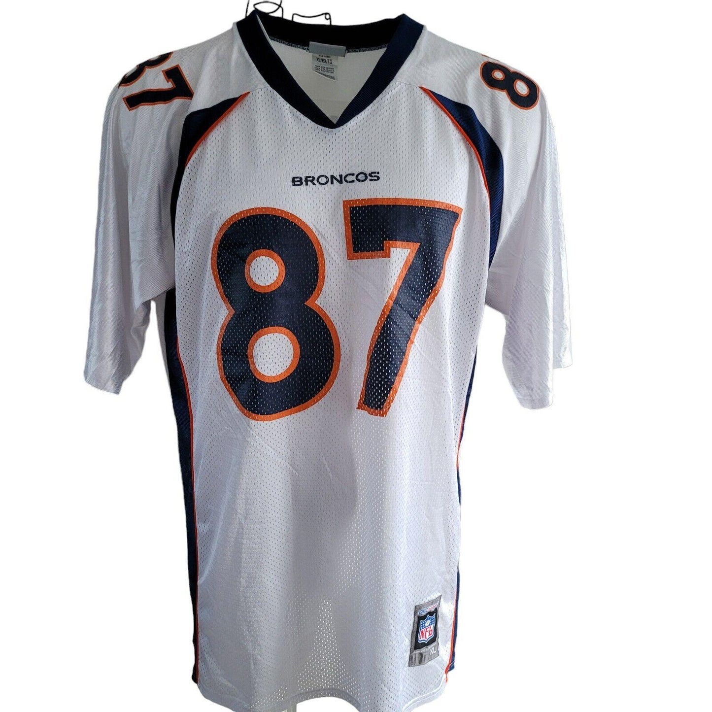 Denver Broncos #87 McCaffrey Reebok XL NFL Jersey - Official Team Shirt for Broncos Nation-USASTARFASHION