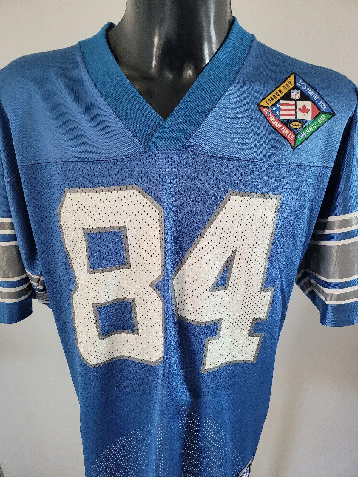 Detroit Lions Herman Moore #84 NFL Jersey | Adult Men's Size M-USASTARFASHION