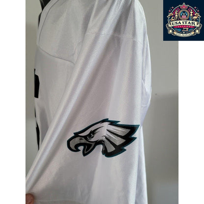 Philadelphia Eagles Jersey McNabb #5 by Reebok, Comfortable Fit, Authentic Team Colors, Size L - USASTARFASHION