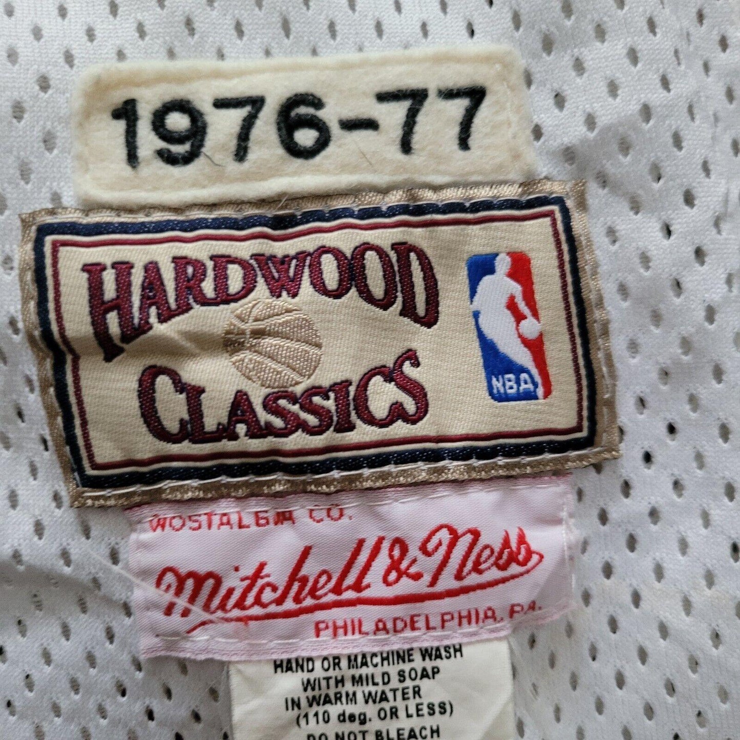 Bill Walton Portland Blazers #32 Jersey 1976-77 Size 56 Mitchell & Ness-USASTARFASHION