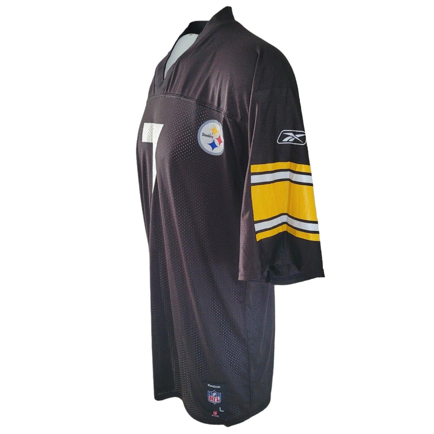 NFL Pittsburgh Steelers #7 Ben Roethlisberger Reebok Jersey - Size L-USASTARFASHION