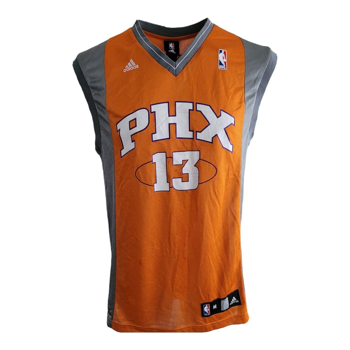 Adidas Steve Nash #13 Phoenix Suns NBA Jersey Men's M Orange-USASTARFASHION