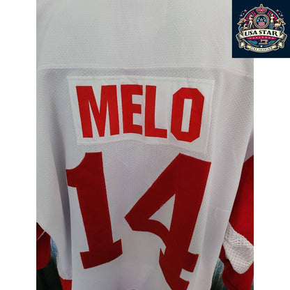 Canada Eagles Jersey NHL KOBE Melo #14 XL - Vintage Style, Quality Construction, Eye-Catching Design - USASTARFASHION